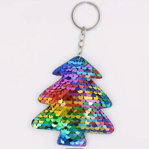 NWOT Sequin Keychain